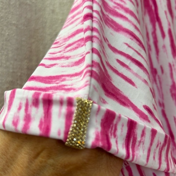 INC/ Woman’s/ NWT/ Printed V-Neck Mini Dress, Created for Macy's/ size XL - Picture 3 of 9